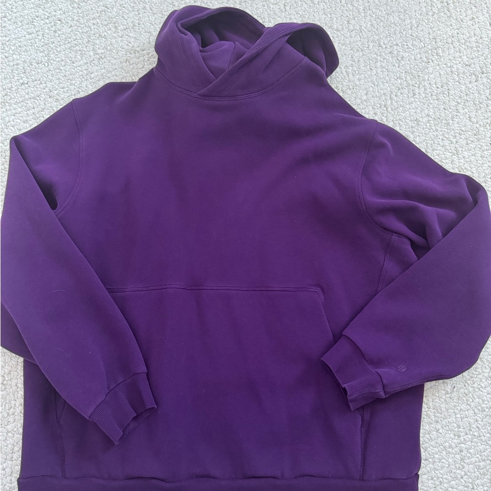 Men's Purple Hoodie Sweater